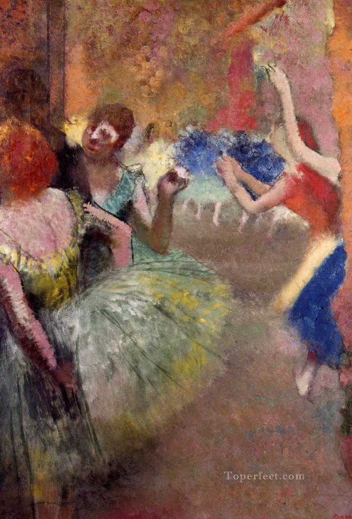 ballet scene 1 Edgar Degas Oil Paintings